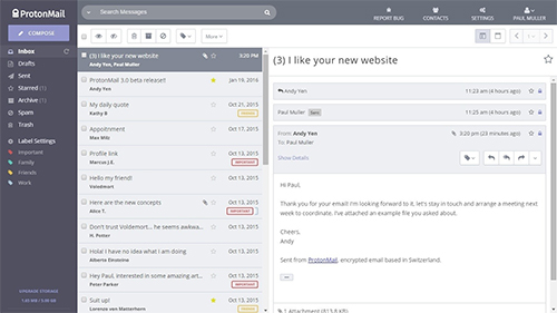 Free Email Account ProtonMail