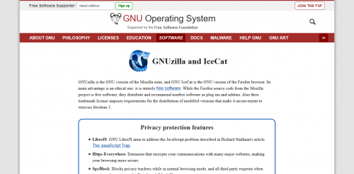 GNUzilla and IceCat - GNU Project - Free Software Foundation